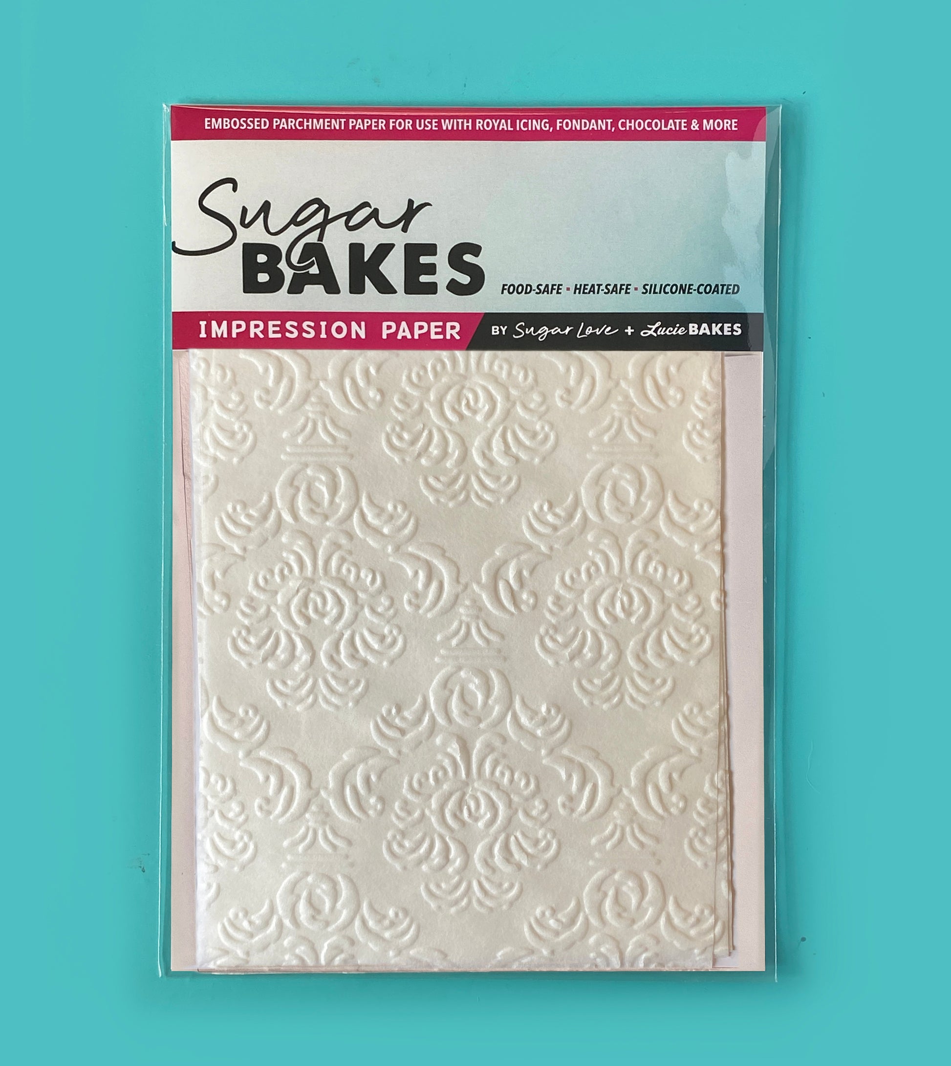 Victorian Damask 4" X 6" -- Impression Paper