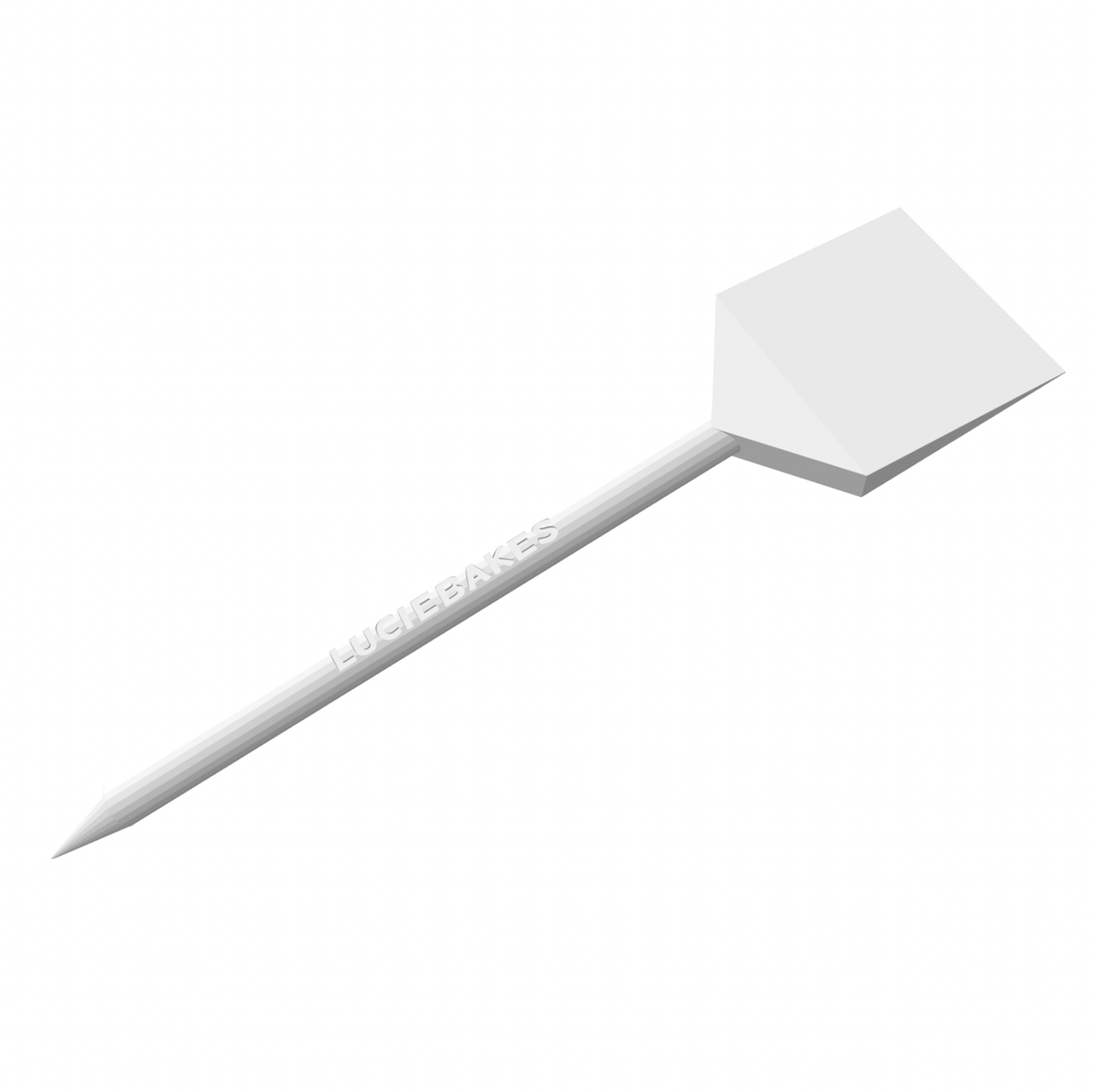Large Point + Spatula Boo-Boo Stick -- STL FILE