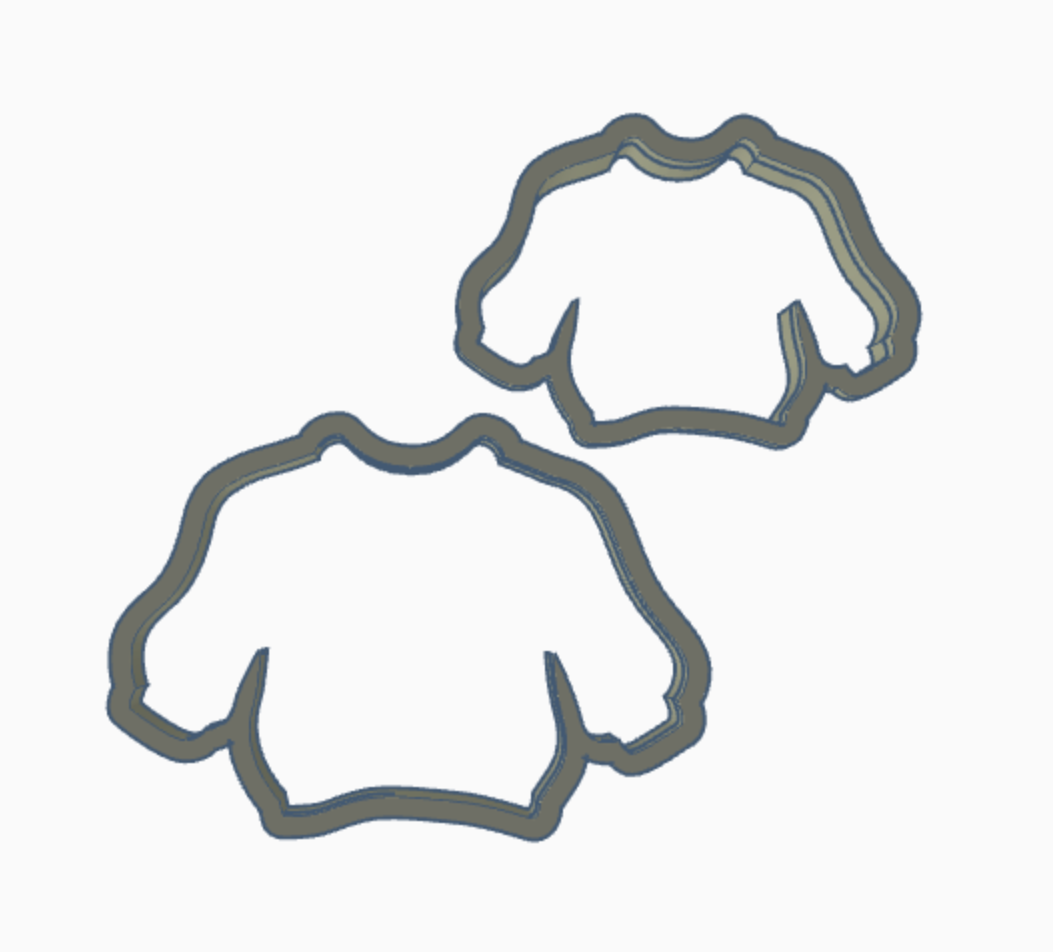 Kids' Knit Sweater Cookie Cutter