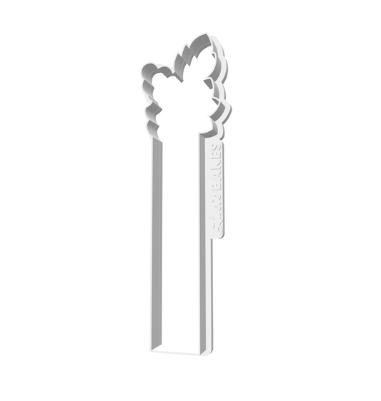 Tall Floral Cookie Stick -- STL FILE
