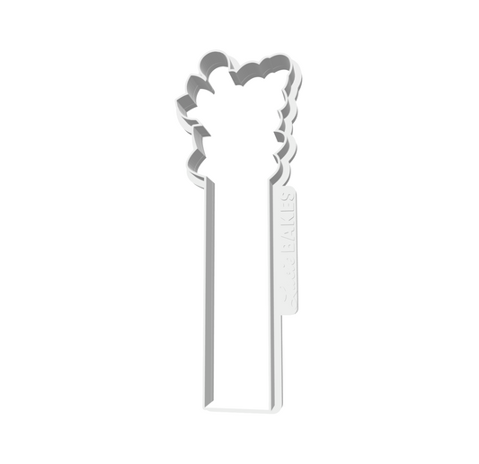 Medium Floral Cookie Stick -- STL FILE