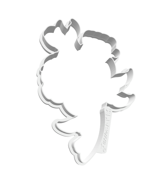 Peony Cookie Cutter -- STL FILE