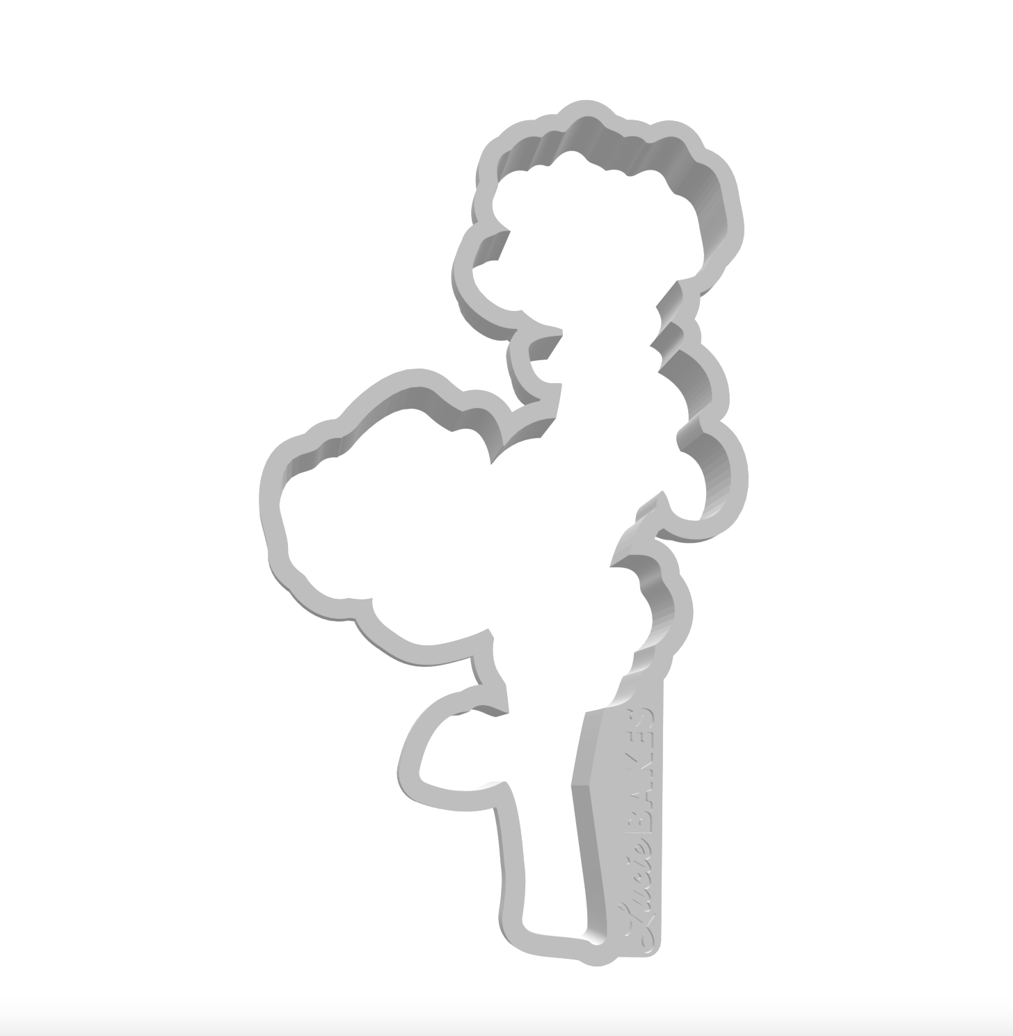 Poppy Cookie Cutter -- STL FILE