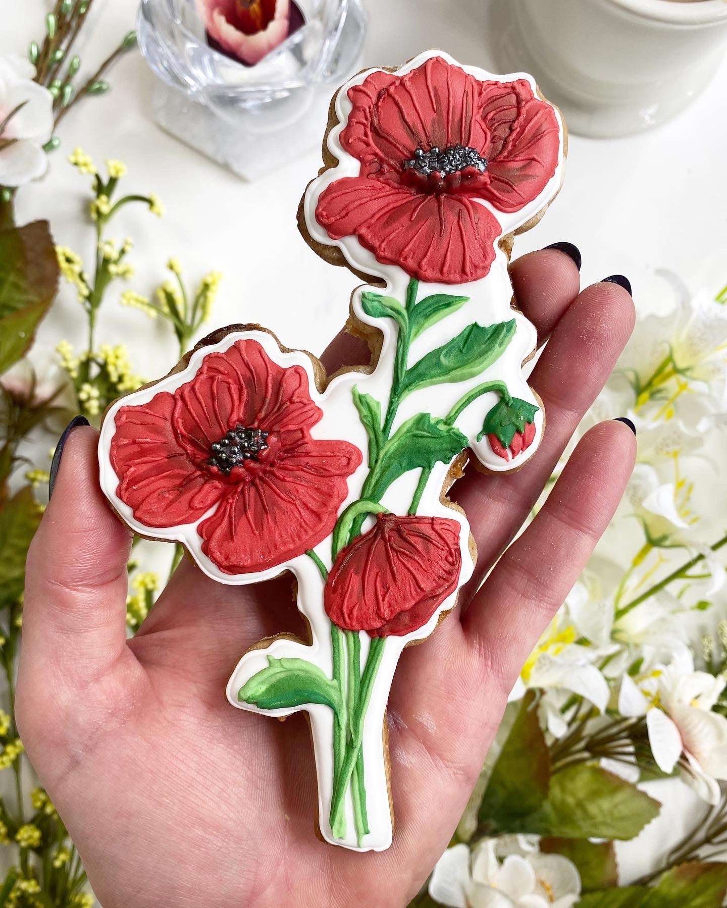 Poppy Cookie Cutter -- STL FILE