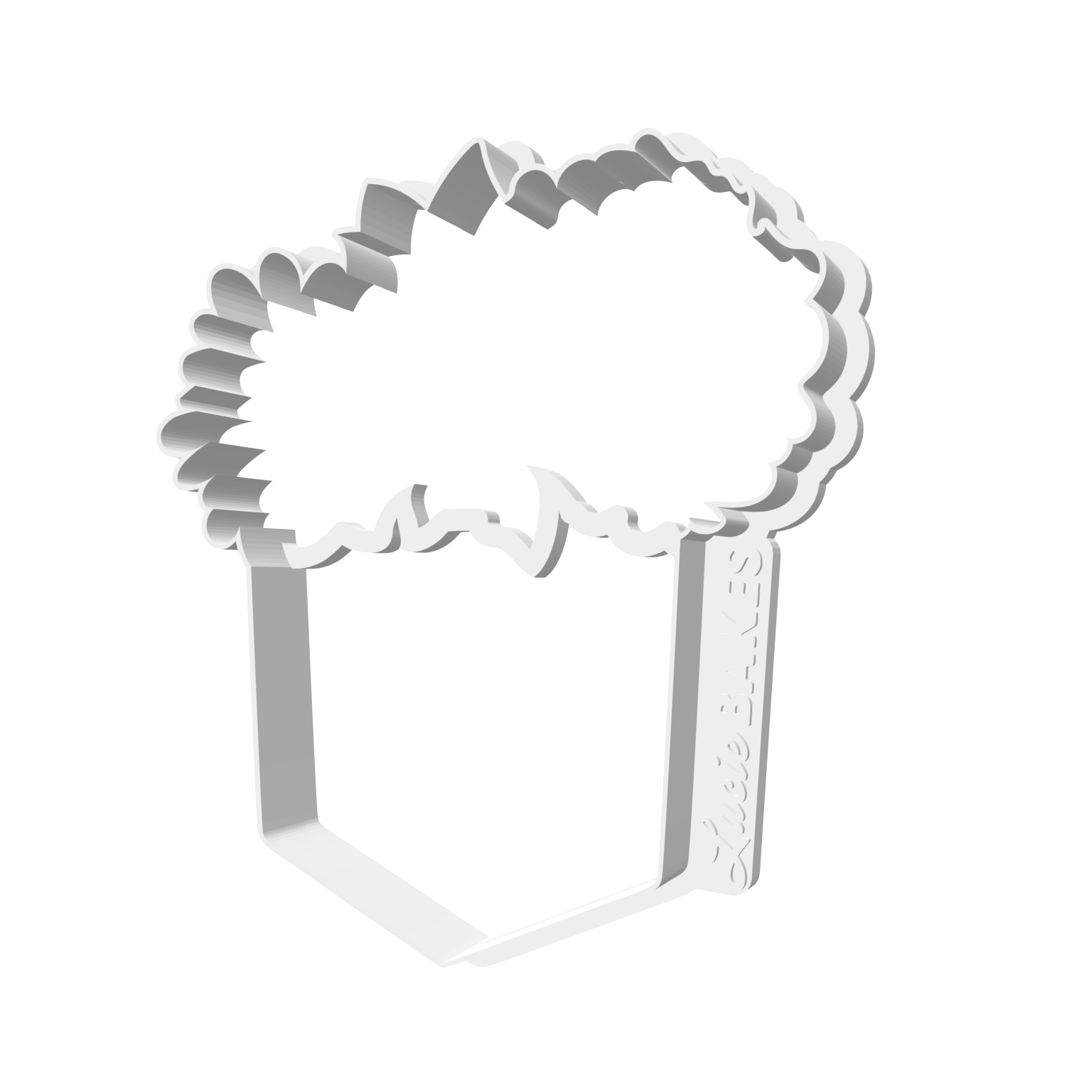 Floral Pocket Cutter (Large) -- STL FILE