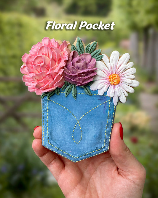 Floral Pocket Cutter (Small) -- STL FILE