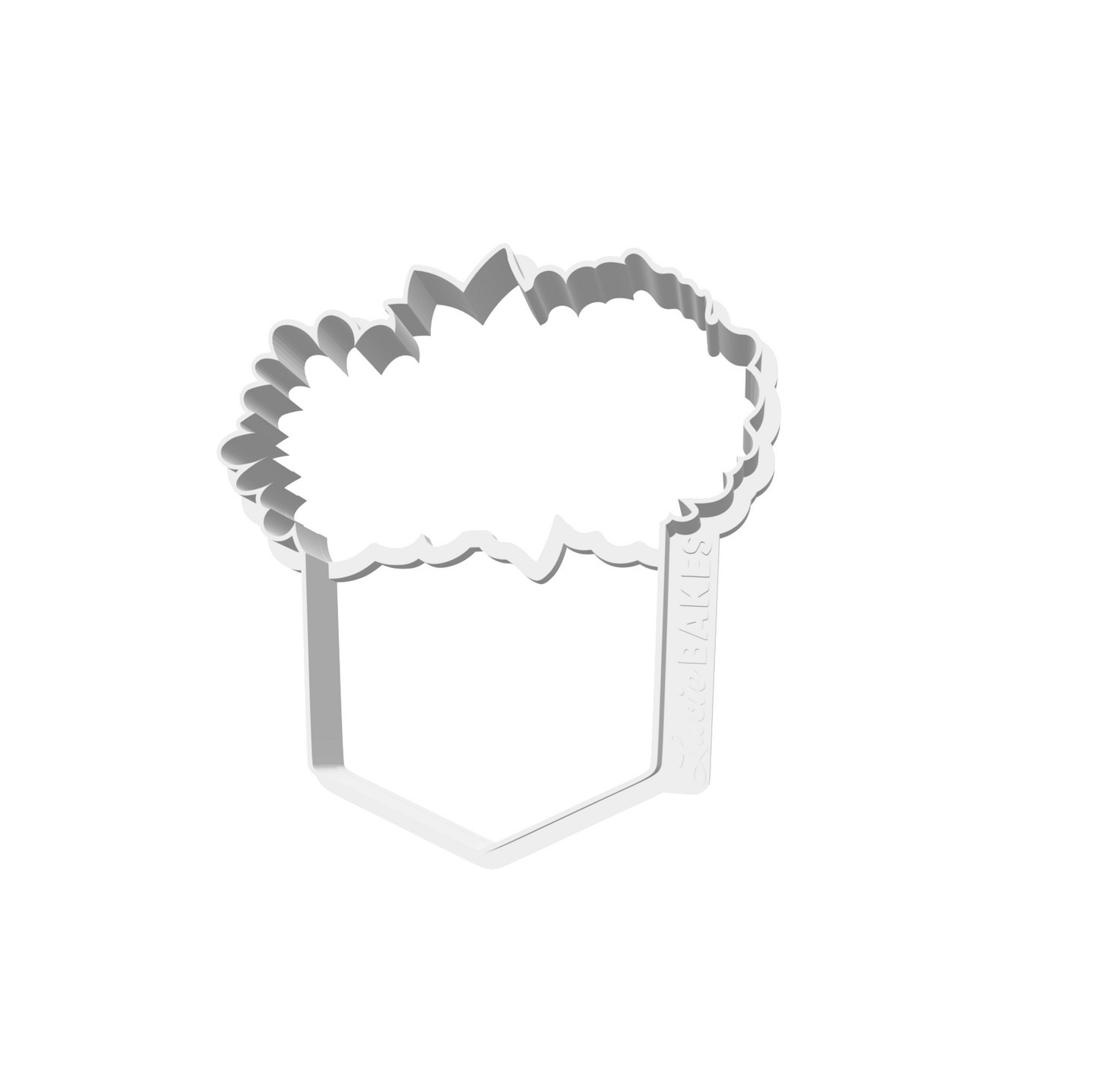Floral Pocket Cutter (Small) -- STL FILE