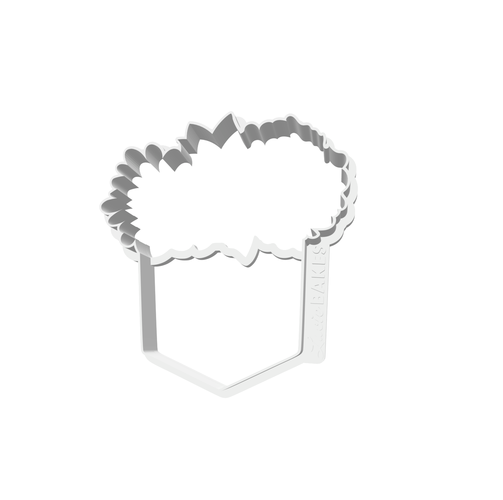 Floral Pocket Cutter (Small) -- STL FILE