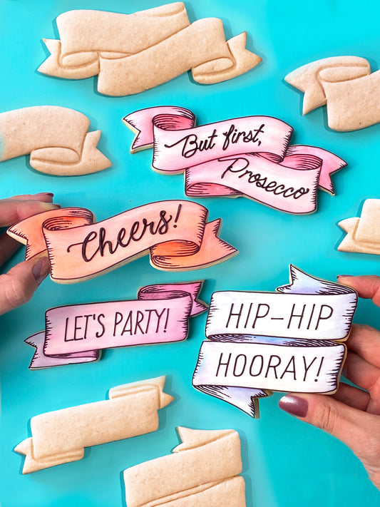 Ribbon Banners Cutter & Stamp Sets