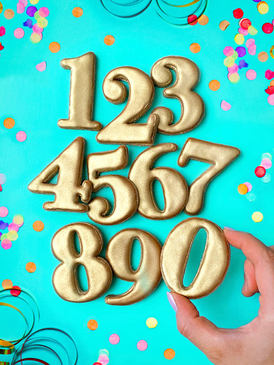 Number Cookie Cutters