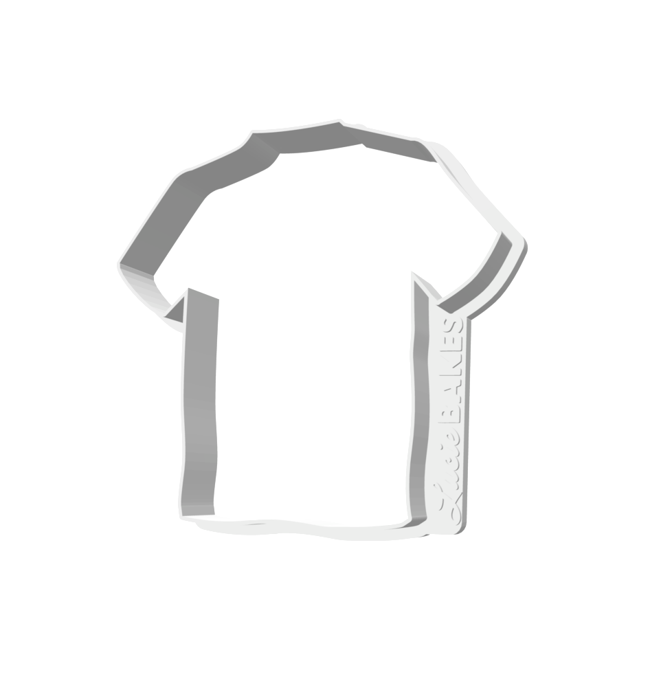 T-Shirt Cookie Cutter -- STL FILE