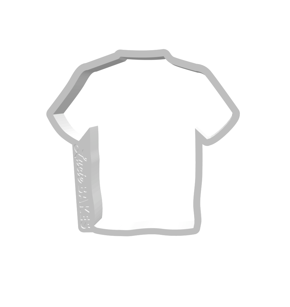 T-Shirt Cookie Cutter -- STL FILE