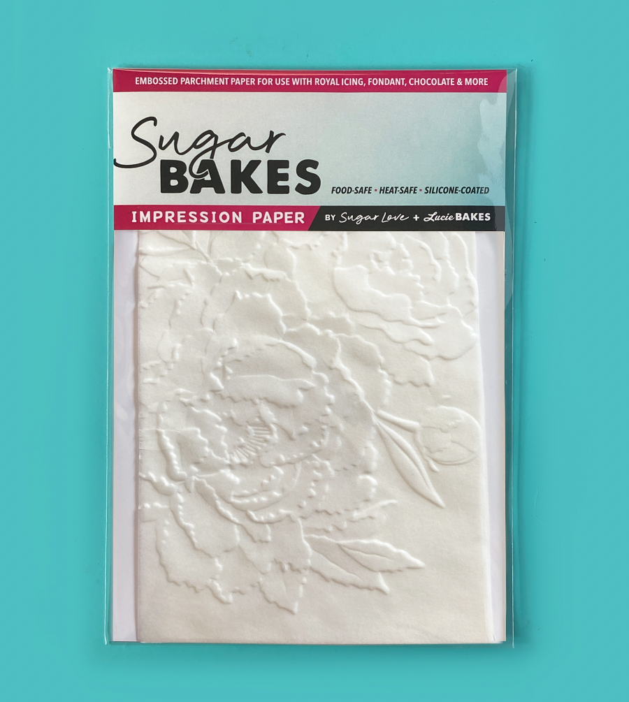 Ruffled Peony 4" X 6" -- Impression Paper