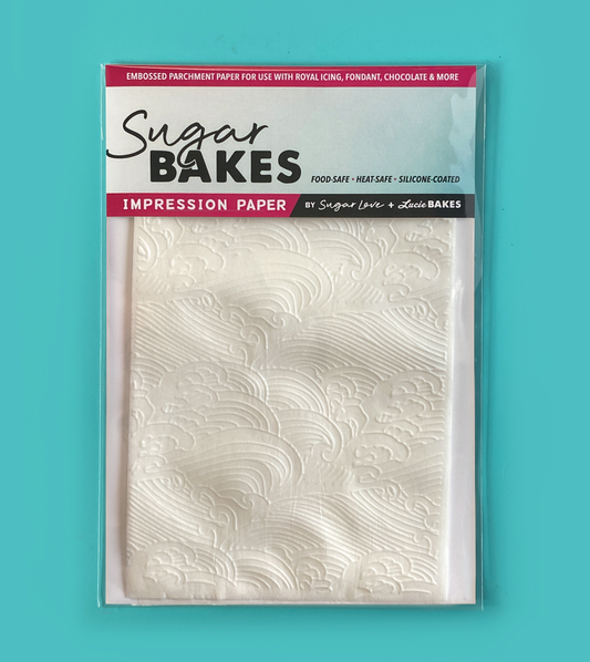 Great Waves 4" X 6" -- Impression Paper