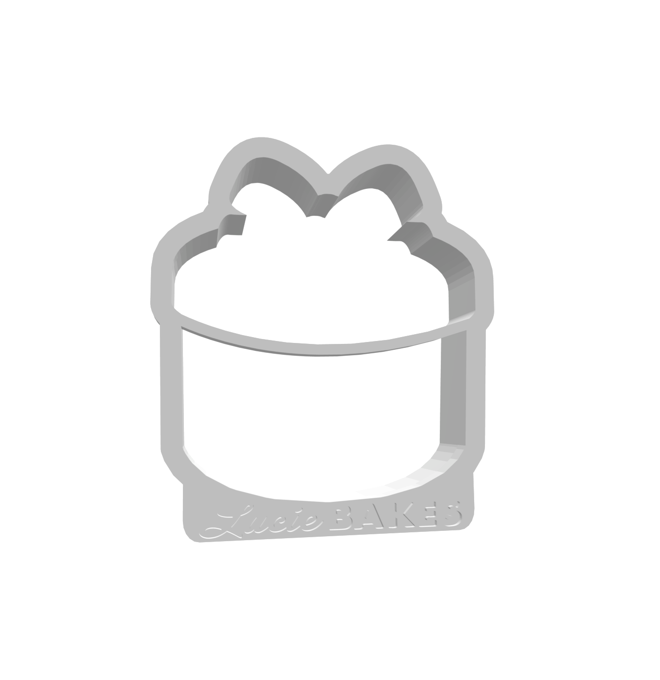 Round Gift (SMALL) -- STL FILE