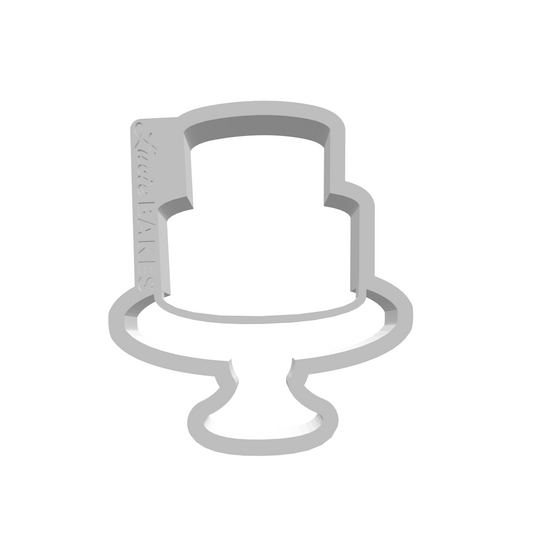 Two-Tiered Cake (SMALL) -- STL FILE