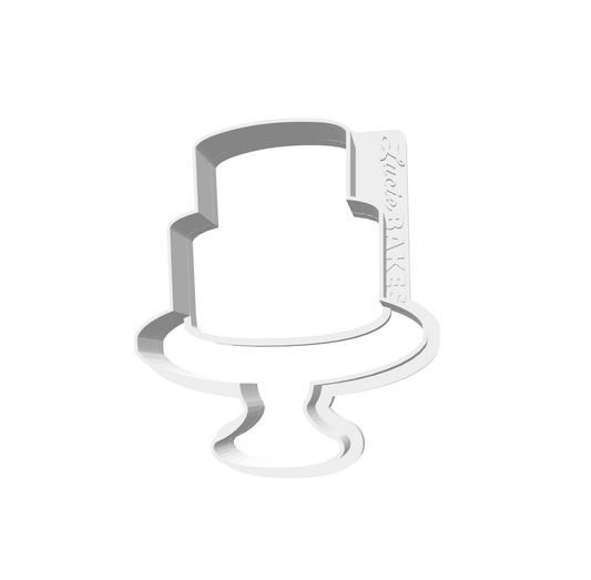 Two-Tiered Cake (SMALL) -- STL FILE