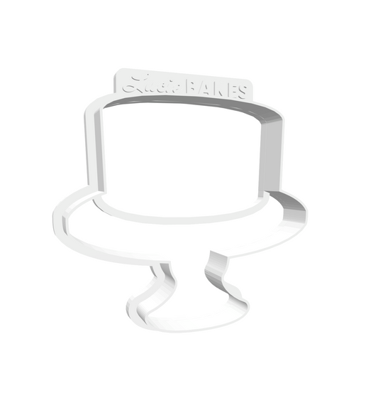 One-Tiered Cake (LARGE) -- STL FILE