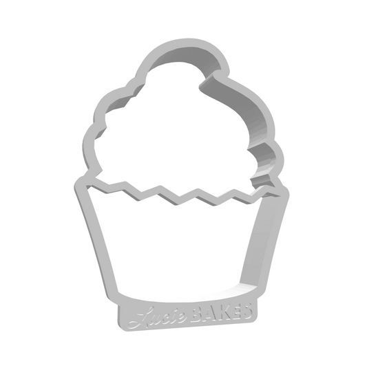 Swirl Cupcake (LARGE) -- STL FILE