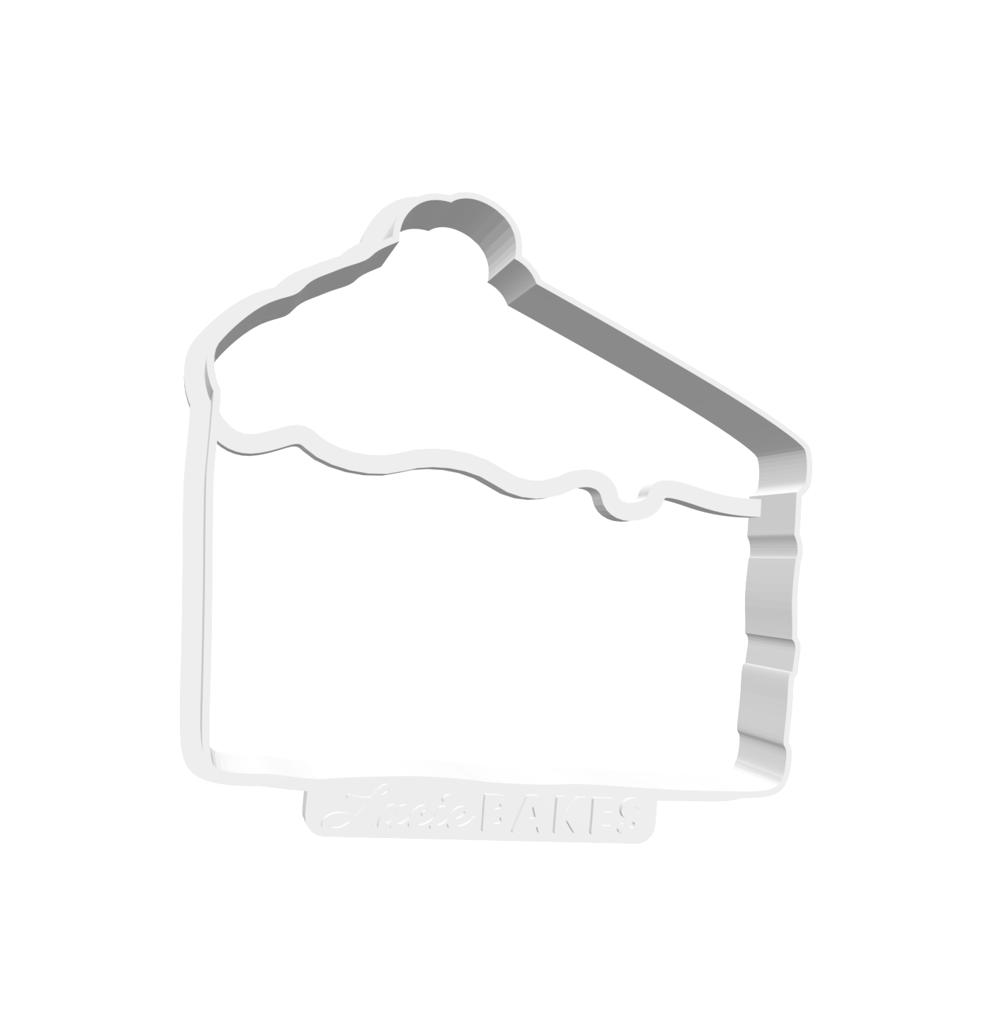 Cake Slice (LARGE) -- STL FILE