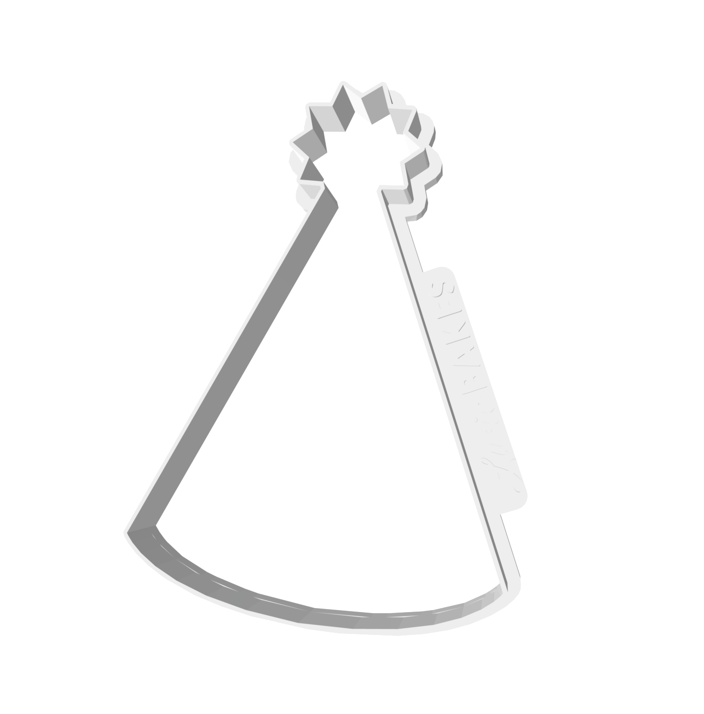 Party Hat (LARGE) -- STL FILE