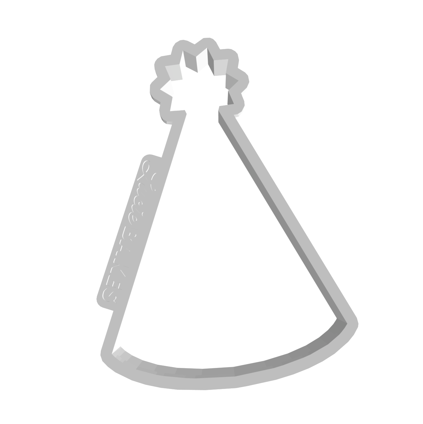 Party Hat (LARGE) -- STL FILE