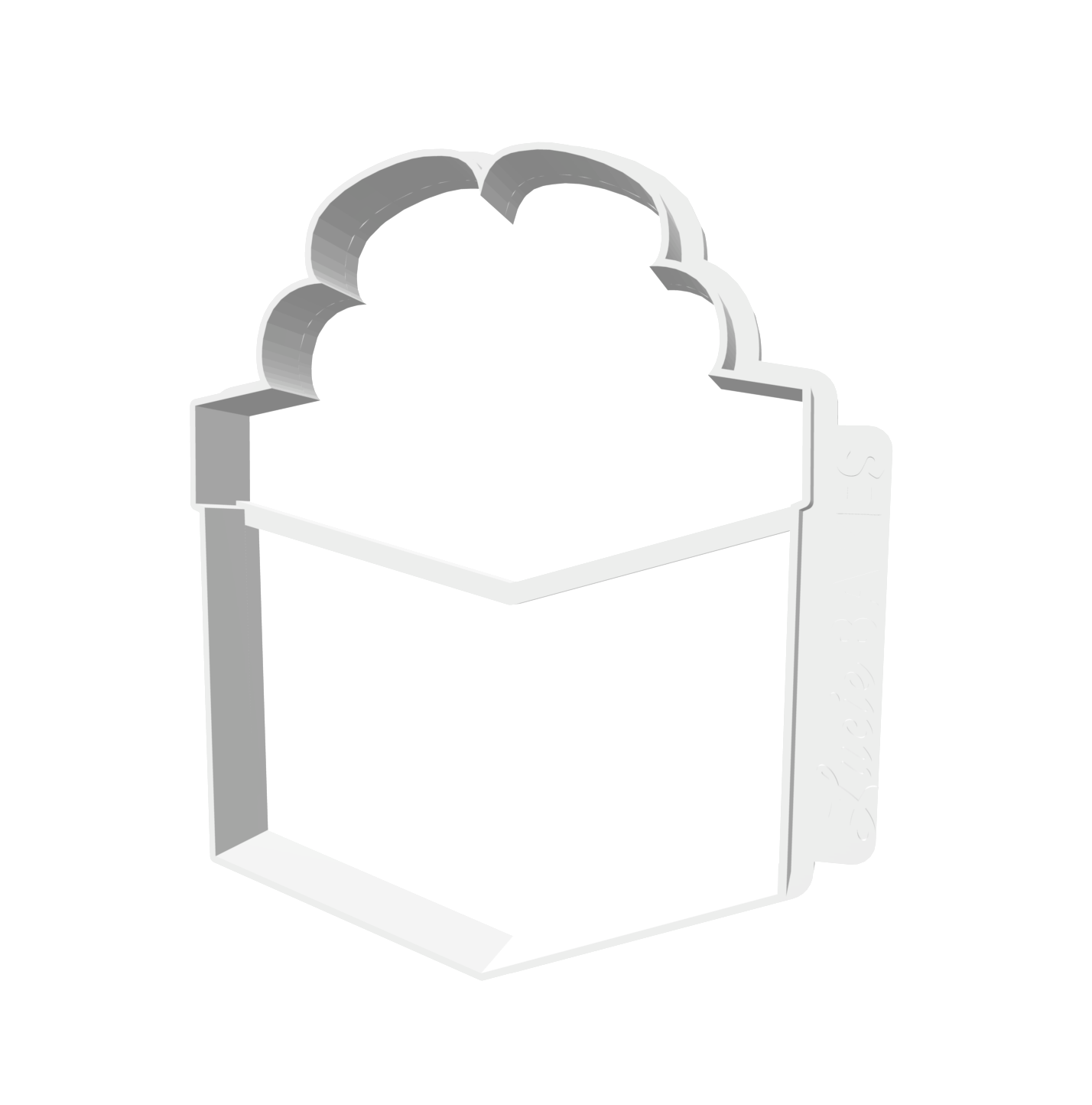 Tall Gift (LARGE) -- STL FILE