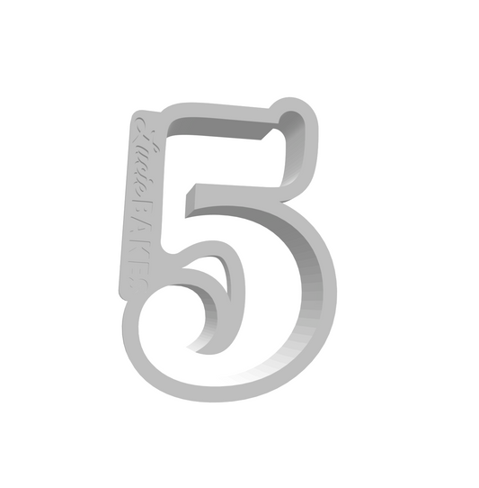 Number 5 (SMALL) -- STL FILE
