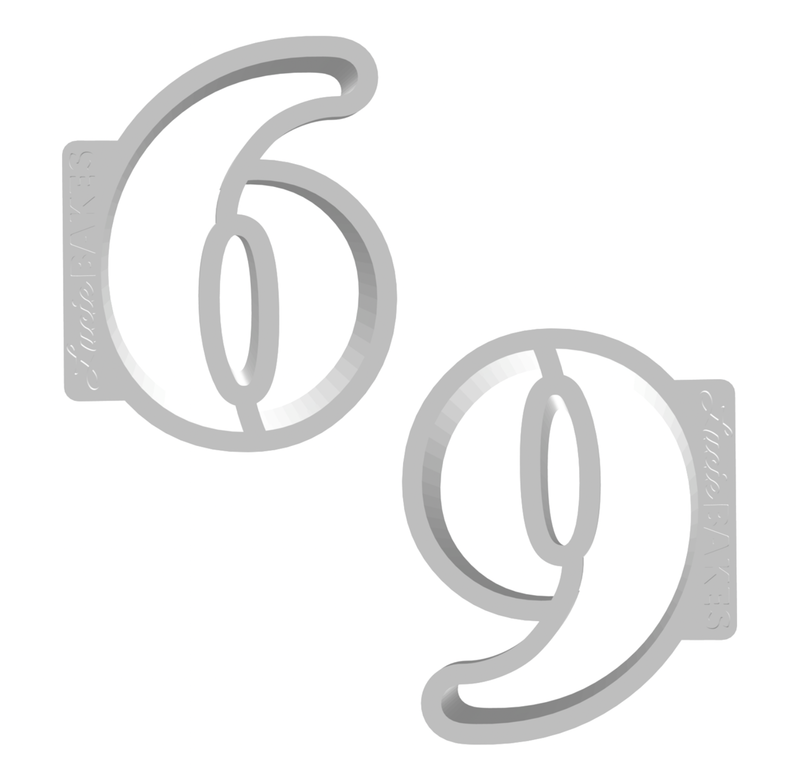 Number 6/9 (SMALL) -- STL FILE