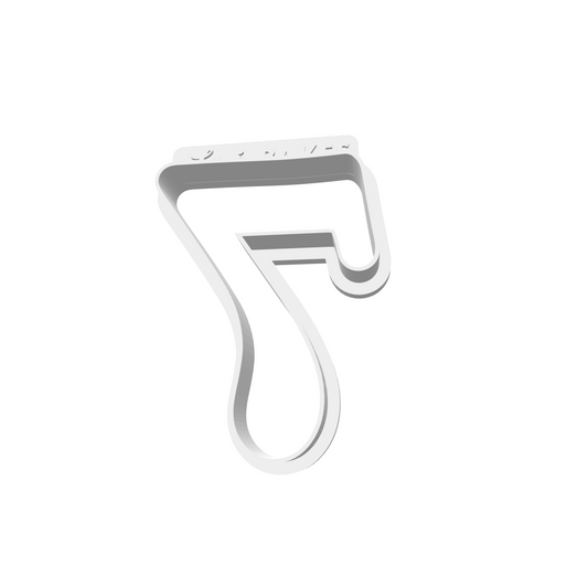 Number 7 (SMALL) -- STL FILE