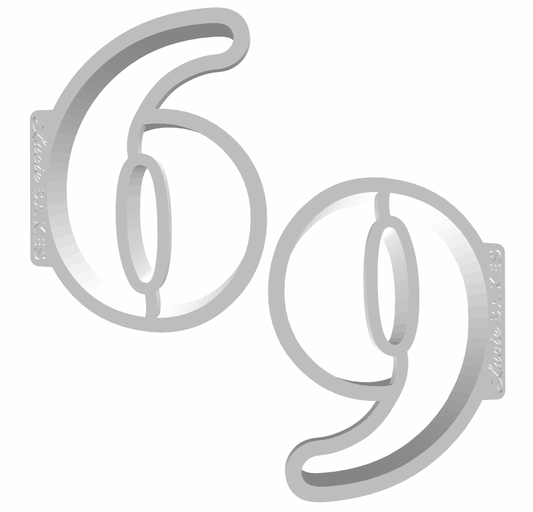 Number 6/9 (LARGE) -- STL FILE