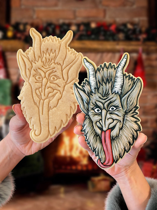 AUSTRIA: Krampus Cutter & Stamp Set
