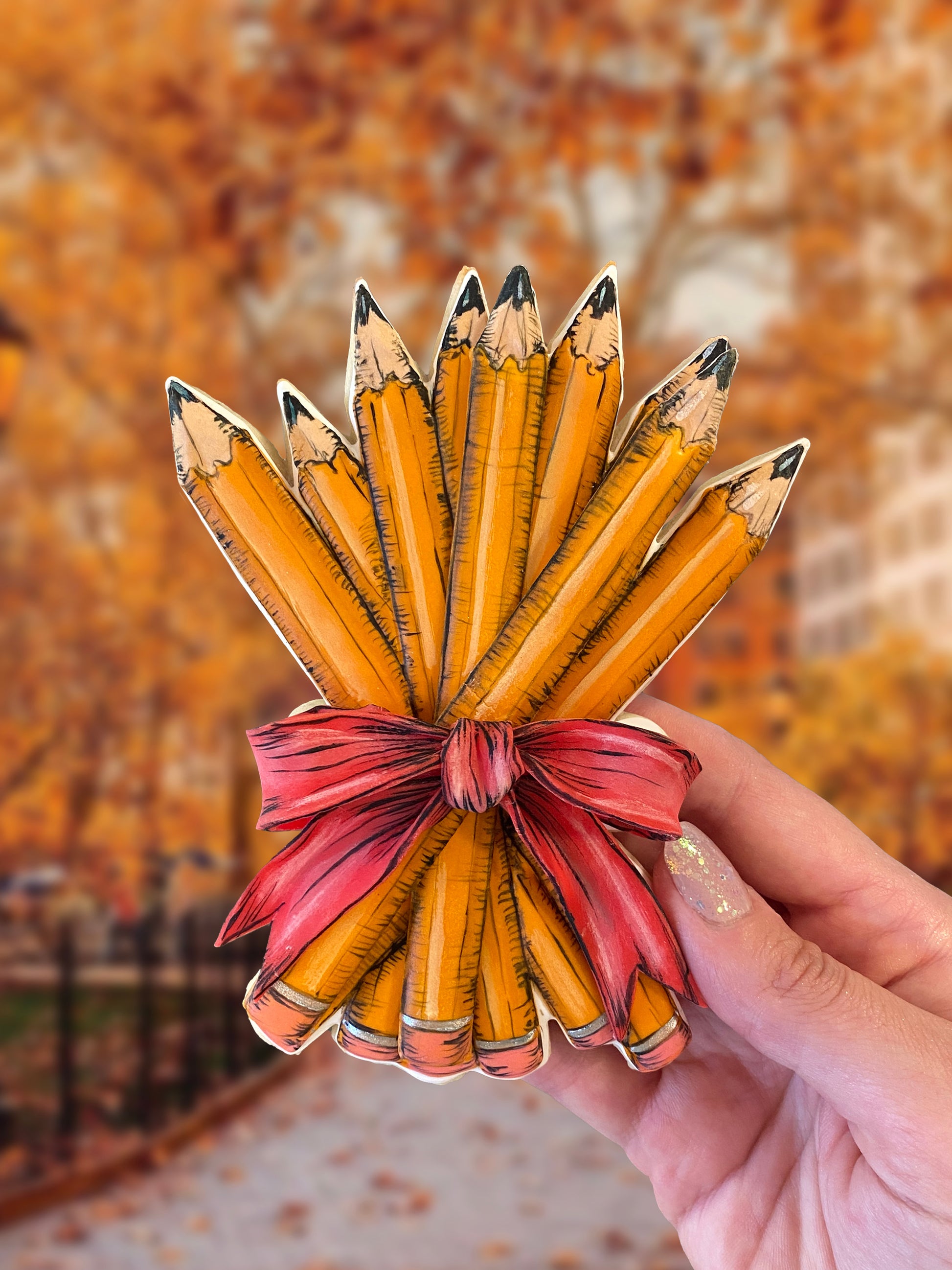 Bouquet of Pencils Cutter & Stamp Set