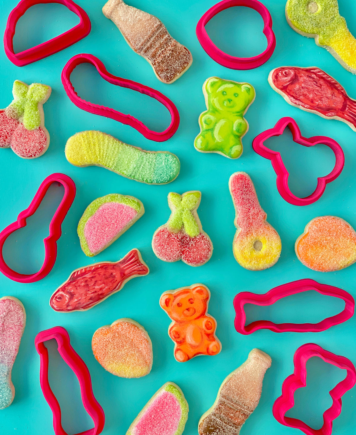 Cutter Candy Gummy Candy Cookie Cutters – Lucie Bakes