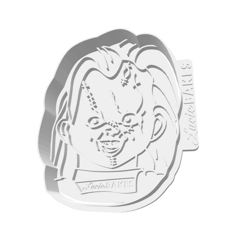 Chucky Cutter & Stamp Set -- STL FILE