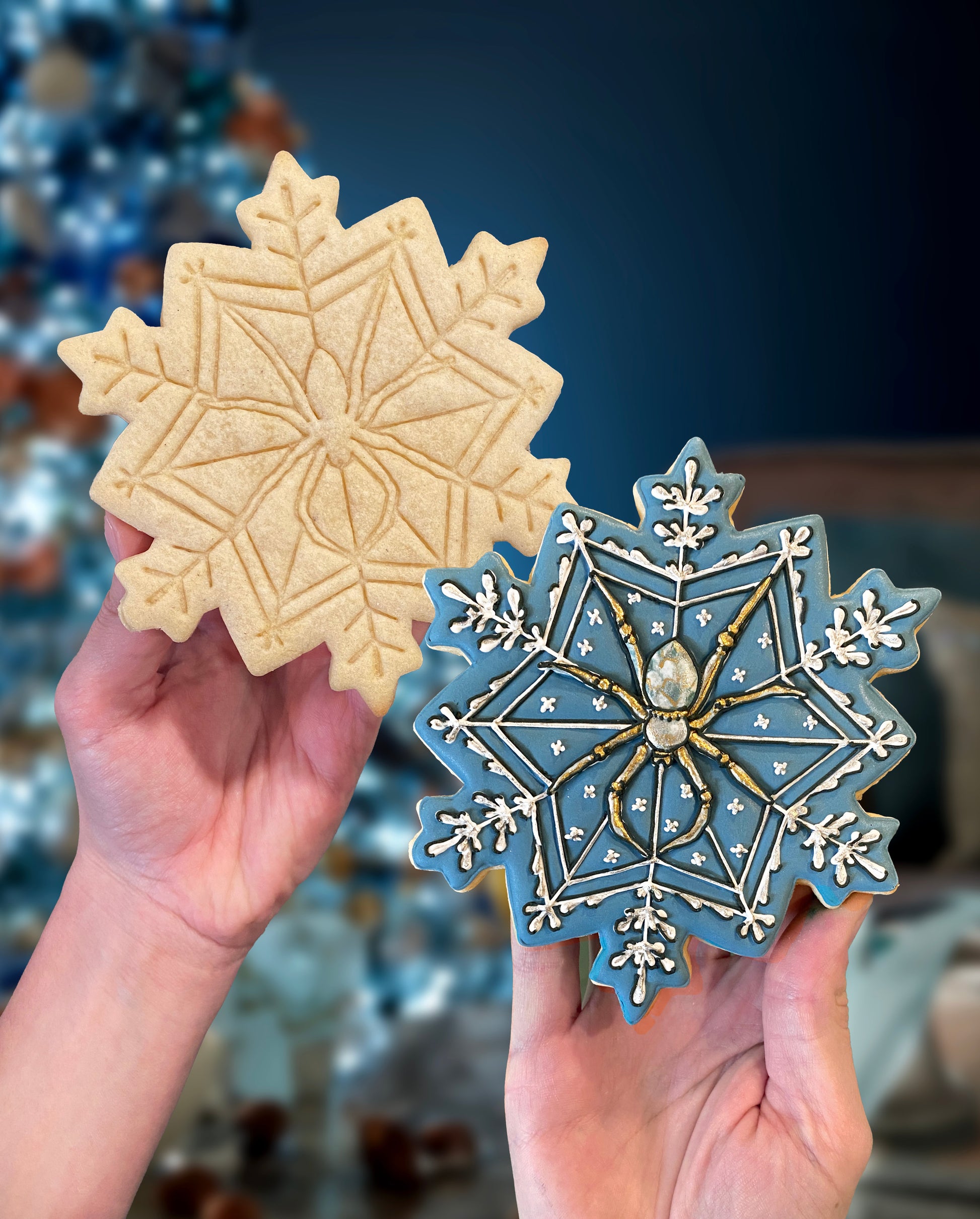 UKRAINE: Christmas Spider Cutter & Stamp Set