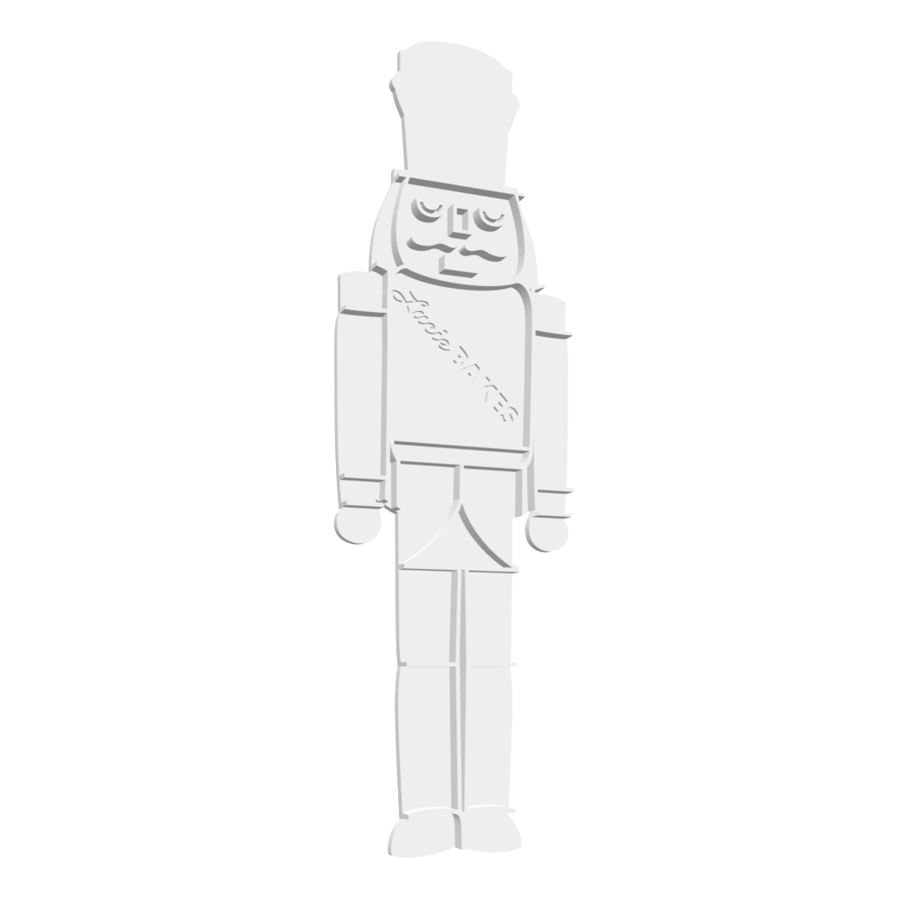The Nutcracker STAMP -- STL FILE
