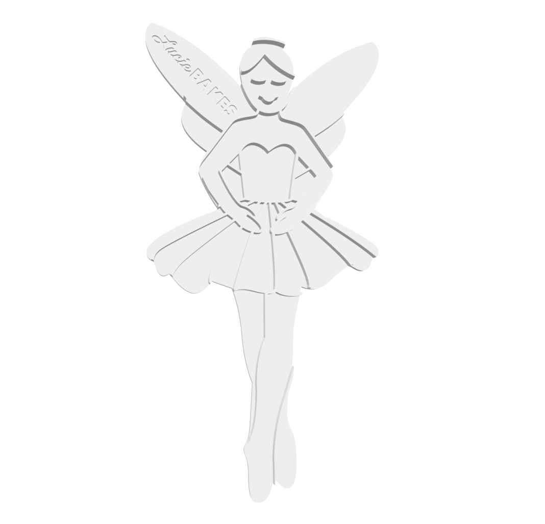 The Sugarplum Fairy STAMP -- STL FILE