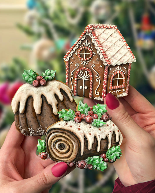 HOW TO CAKE IT Exclusive Cutters -- Festive Dessert Cutters & Stamps