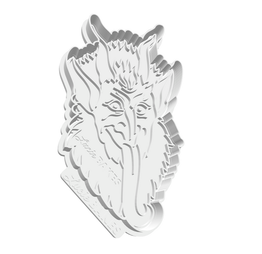 Krampus Cutter & Stamp Set -- STL FILE
