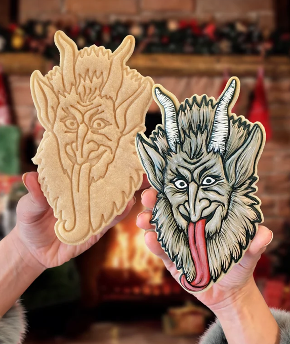 Krampus Cutter & Stamp Set -- STL FILE