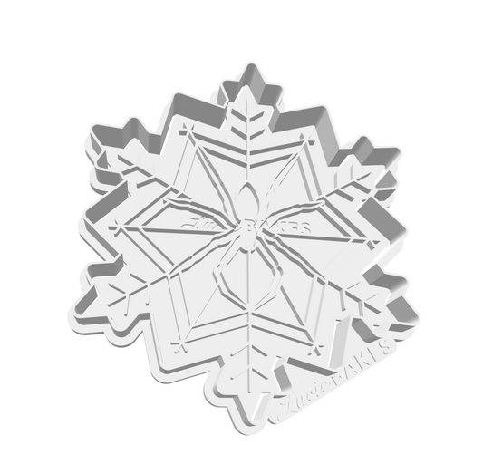 Christmas Spider Cutter & Stamp Set -- STL FILE
