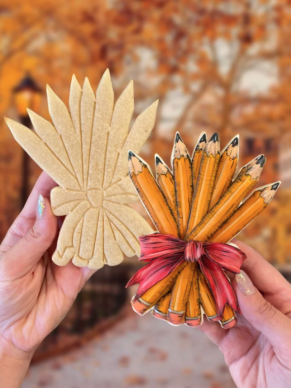 Bouquet of Pencils Cutter & Stamp Set -- STL FILE