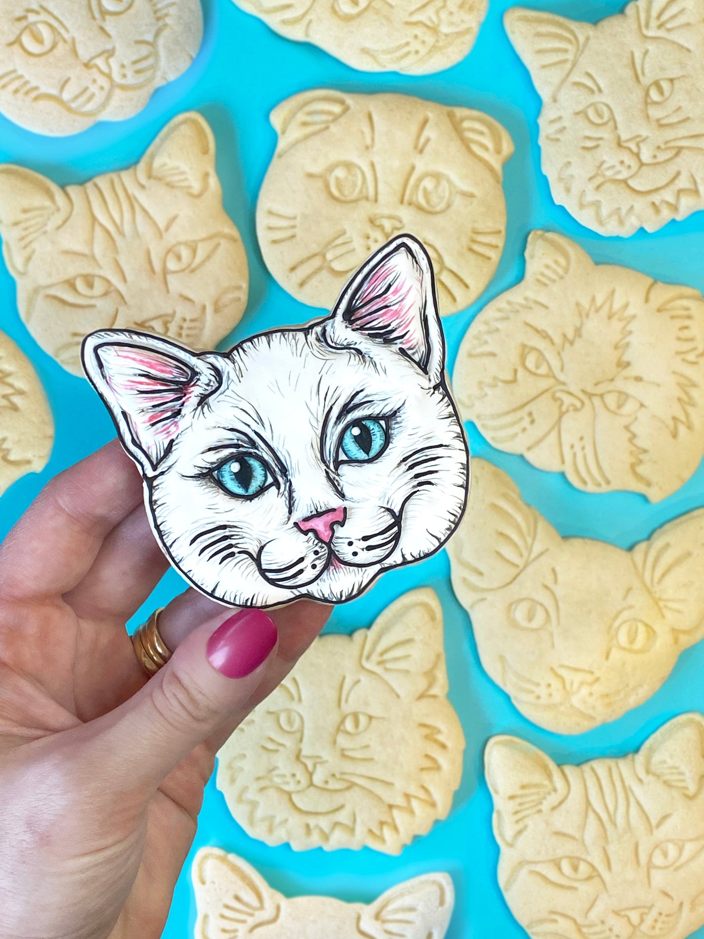 Cat Portrait Cutter & Stamps