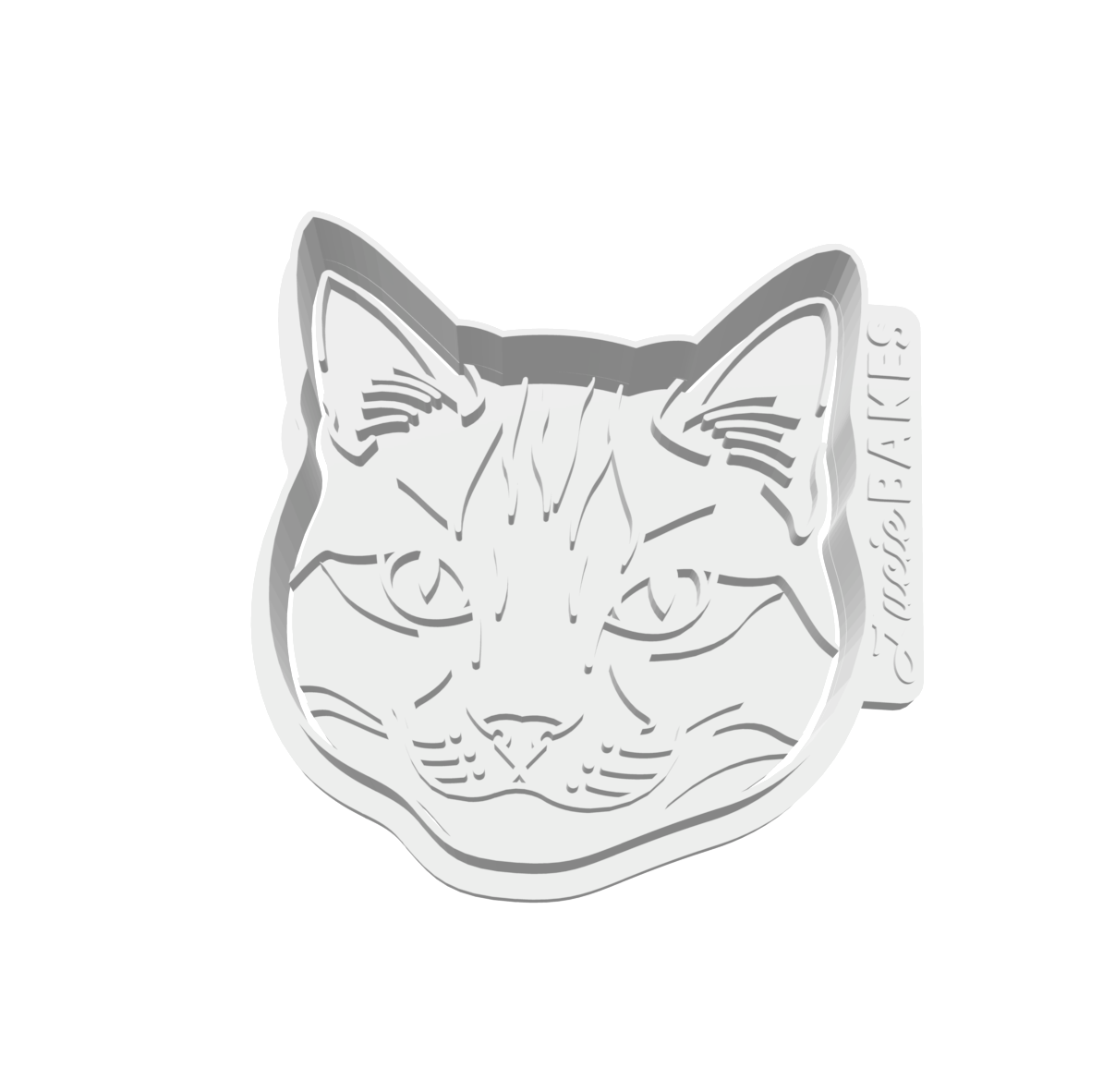 Toyger Portrait Cutter & Stamp -- STL FILE