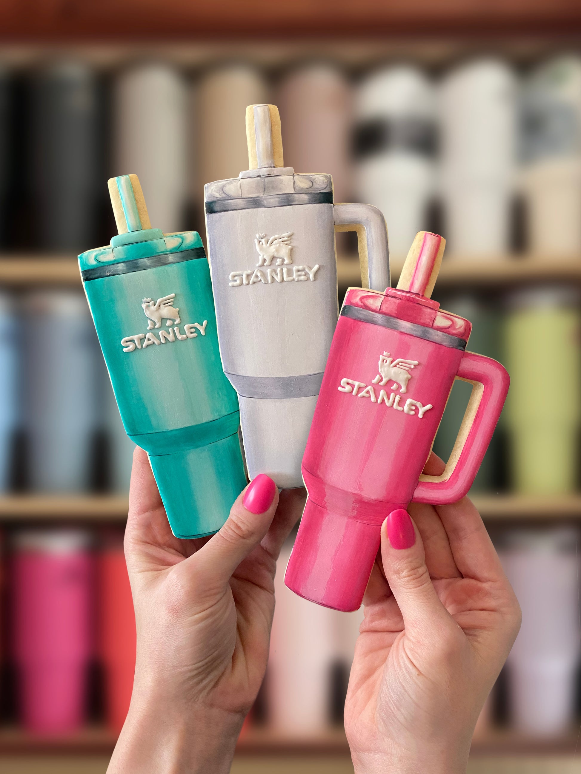 Stanley Tumbler Cookie -- CLASS RECORDING