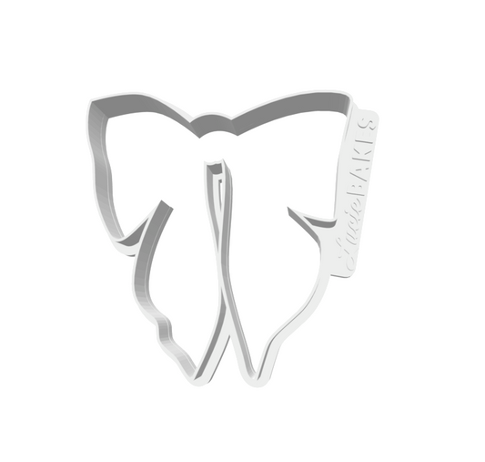 Satin Bow Cookie Cutter -- STL FILE
